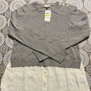 Long Sleeve Shirt | Maison Jules | Size:Medium |